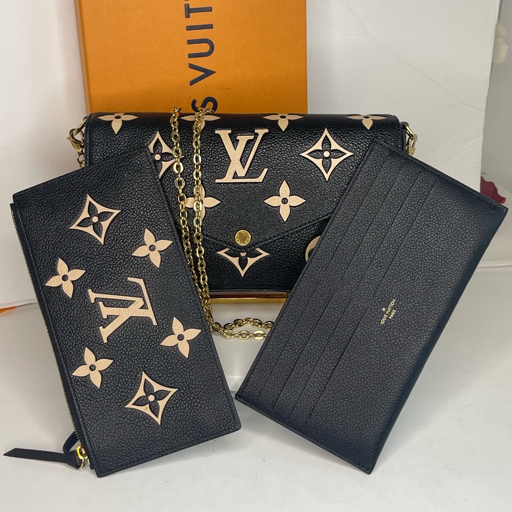 LOUIS VUITTON Bi Color Empriente Felicie
